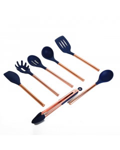 7 Pieces Silicone Cooking Spoons Set