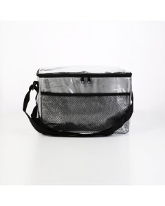 Silver camping bag