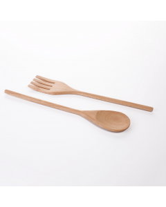 fork and a spoon   wood