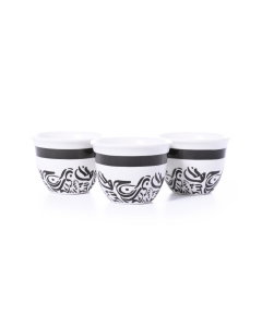 A set of coffee cups of 12 pieces