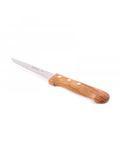 Boning knife with wooden handle, 13 cm