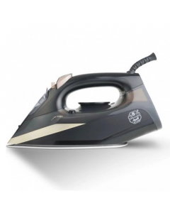 Al Saif steam iron, golden ceramic base, 2200 watts