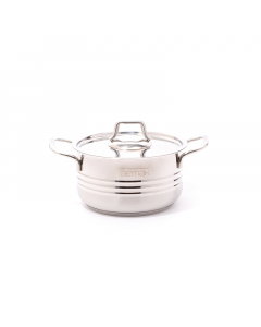 18 cm steel pot