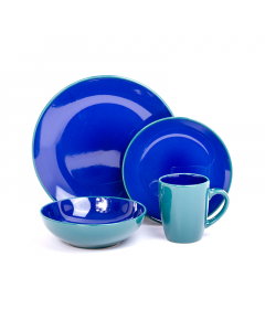 Dinner set 16 pieces Aston in two colors