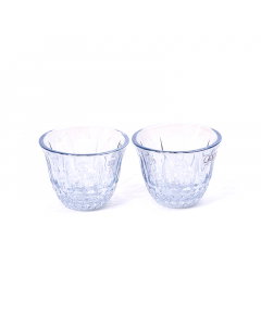 A set of coffee cups, 12 pieces, blue