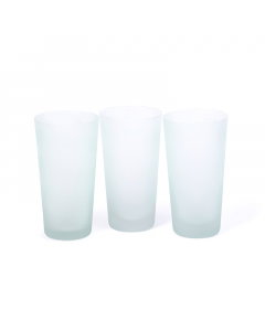 Set of glasses, 3 pieces, green, 470 ml