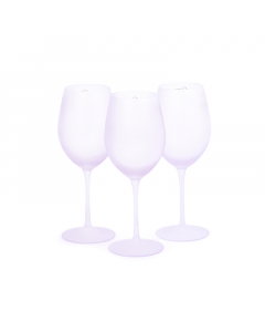 Set of glasses, 3 pieces, purple, 560 ml