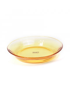 Deep flat serving plate 7.5