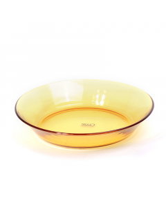 Deep flat serving plate size 9