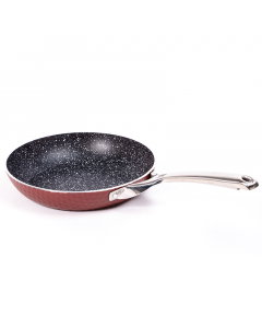 A stove in one hand