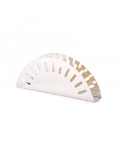 silver napkin holder