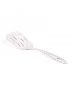 Flat spoon for stirring food