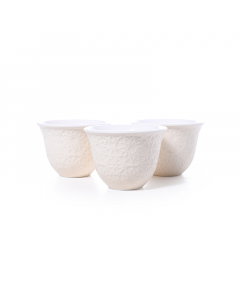 Ceramic cup set, 12 pieces