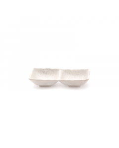 A bowl divided by 2 granite
