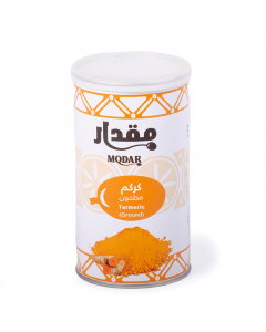 Ground turmeric spices