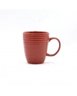 Porcelain cup in the hands   Audi