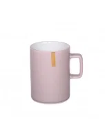 Porcelain cup pink hand