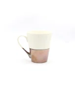 Porcelain cup with a diabetes hand