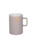 Porcelain cup in Baye beige