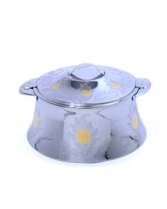 Large Indian gold steel wallet