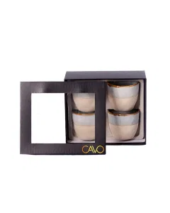 Porcelain cups set 4 pieces