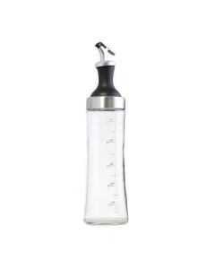 Glass bottle with a 550 ml stainless steel cover