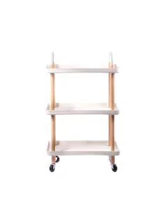 3-tier rectangular serving table