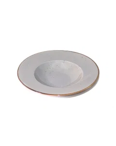 Porcelain gray dish