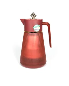 Lareen thermos red transparent 1 liter