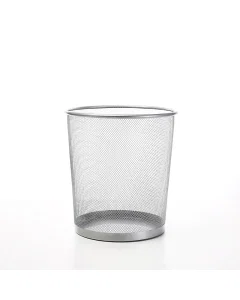 Clear -in -gray waste basket