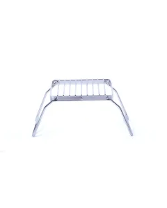 Rectangular steel fire chair