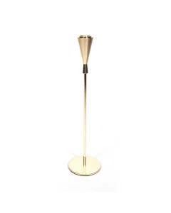 long golden candlestick