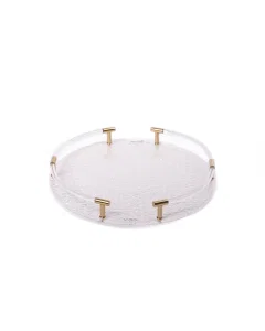 Tofaria round acrylic presentation