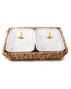 Porcelain   Colorful two-piece set