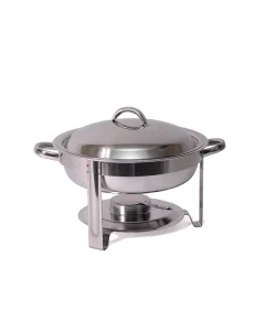  Round Steel Buffet Heater 3.5 Liter