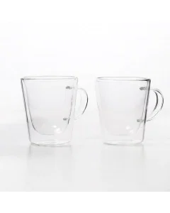 Double glass set of two pieces