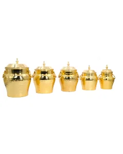  golden steel box set 5 piece