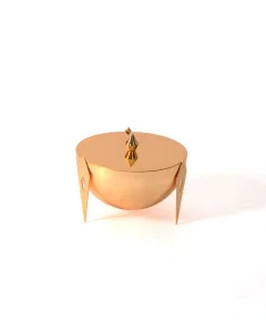 Gold date bowl