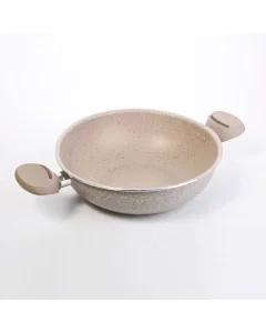 Granite Fryer pan with two bidin 26