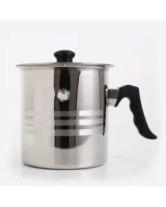 Given and pasteurize Estainless steel milk 2.5 liters