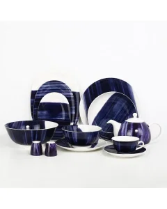 Porcelain Dinner Set 46 Blue white pieces