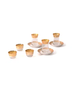 tea and cawa cups18 gold pieces