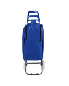 Shopping bag with navy blue covers