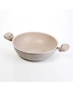 Granite Fryer pan with two hands size 28