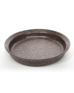 Round porcelain oven tray