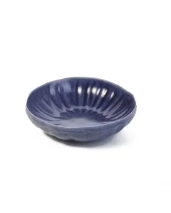 Porcelain bowl deep purple