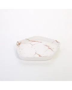 White Melamine serving bowl