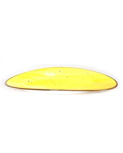 Yellow Porcelain plate