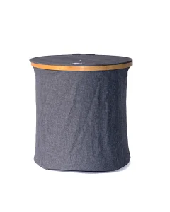 Circular folding basket