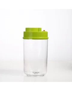 A transparent storage package   1.6 liters